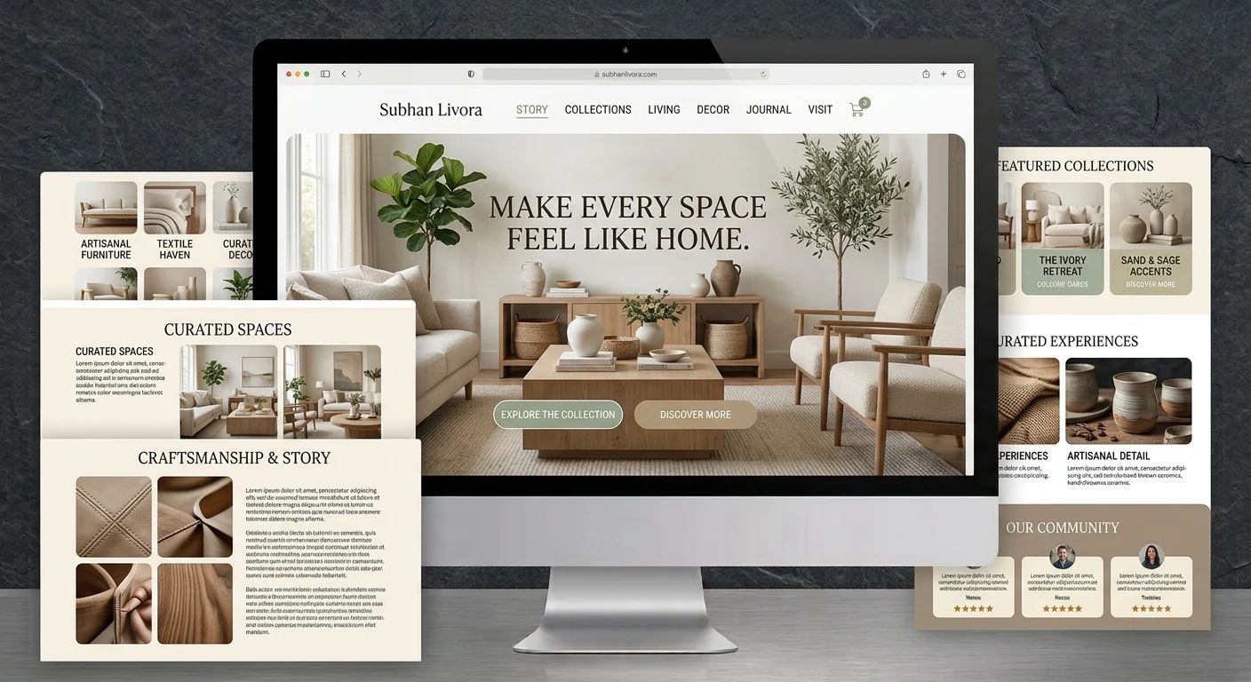 Livora website screenshot